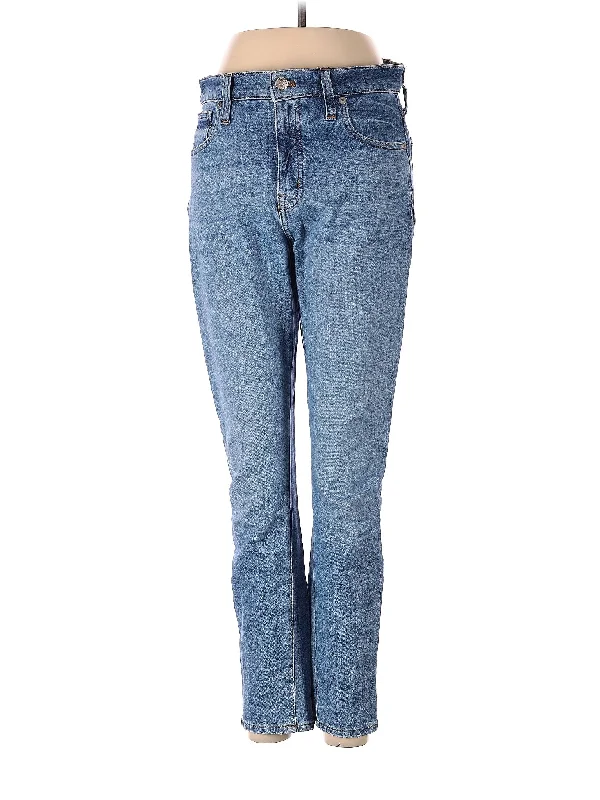 Denim jeans for a camping adventure to withstand the elementsMid-Rise Straight-leg Jeans in Medium Wash