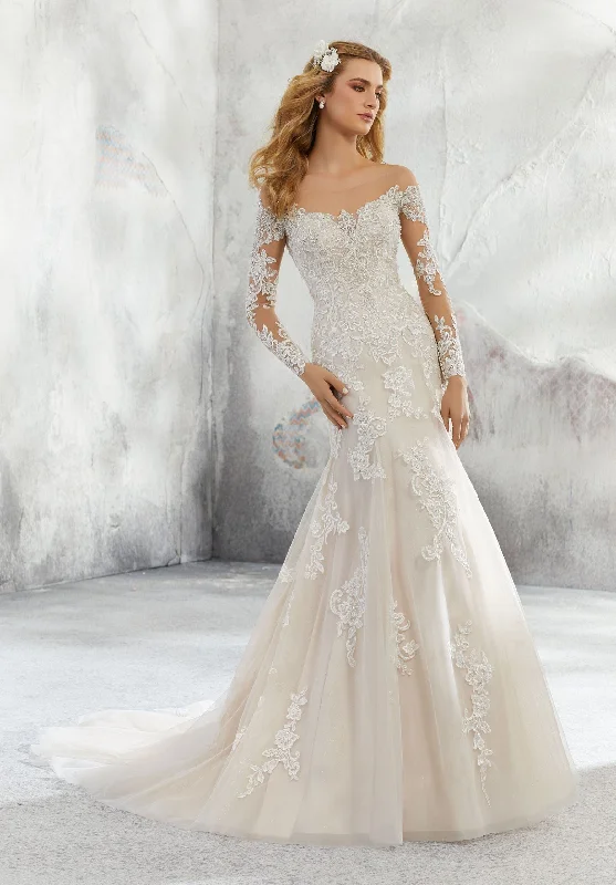 Tube Wedding Dresses with Beaded Waistband for a Simple and Chic StyleMorilee 8293 - Size 12 Tube Wedding Dresses with Beaded Waistband for a Simple and Chic StyleMorilee 8293 - Size 12