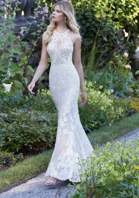 Tulle Wedding Dresses with Beaded Waistband and Multiple Layers for a Graceful LookMorilee Pia 2030 - Size 12