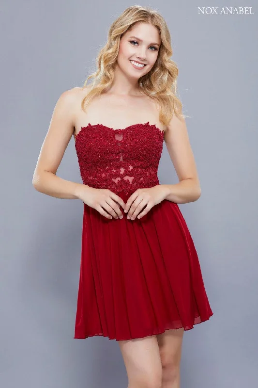 Short Sleeve Floral Print Party Dresses for Ladies' Spring PartiesShort Strapless Formal Prom Cocktail Dress Short Sleeve Floral Print Party Dresses for Ladies' Spring PartiesShort Strapless Formal Prom Cocktail Dress