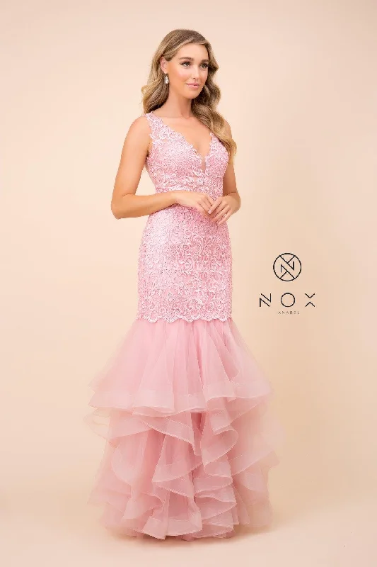 Party Dresses with Sequined Dots and Sheer Skirt for Ladies' Playful and Sultry LookLong Prom Dress Formal Mermaid Evening Gown Party Dresses with Sequined Dots and Sheer Skirt for Ladies' Playful and Sultry LookLong Prom Dress Formal Mermaid Evening Gown