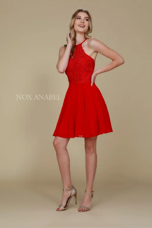 Party Dresses with Sheer Panels and Sequined Trim for Ladies' Sultry and Sparkly LookShort High Neck Embroidered Homecoming Cocktail Dress Party Dresses with Sheer Panels and Sequined Trim for Ladies' Sultry and Sparkly LookShort High Neck Embroidered Homecoming Cocktail Dress