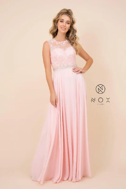 Party Dresses with Sheer Sleeve and Sequined Cuffs and Bow at the Waist for Ladies' Elegant and Sweet LookLong Formal Prom Dress Evening Gown Party Dresses with Sheer Sleeve and Sequined Cuffs and Bow at the Waist for Ladies' Elegant and Sweet LookLong Formal Prom Dress Evening Gown
