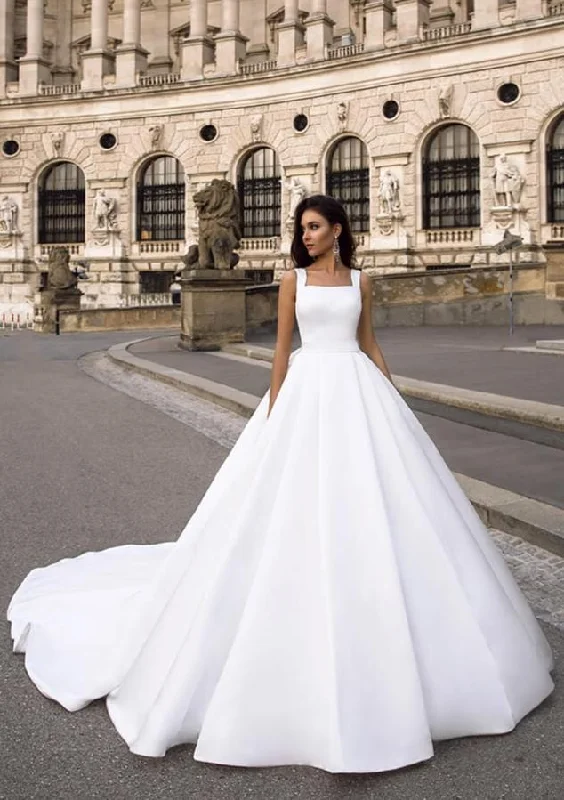 Empire Waist Wedding Dresses with Satin Ribbon for a Flattering FitOksana Mukha Vienna - Size 8 Empire Waist Wedding Dresses with Satin Ribbon for a Flattering FitOksana Mukha Vienna - Size 8