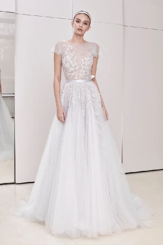 Wedding Dresses with Asymmetric Hem and Sequined Details for a Unique StyleOtilia Brailoiu Hope - Size 12 Wedding Dresses with Asymmetric Hem and Sequined Details for a Unique StyleOtilia Brailoiu Hope - Size 12