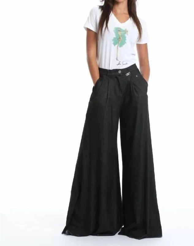 Denim jeans for travel due to their versatility and durabilityPalazzo Jean In Blue