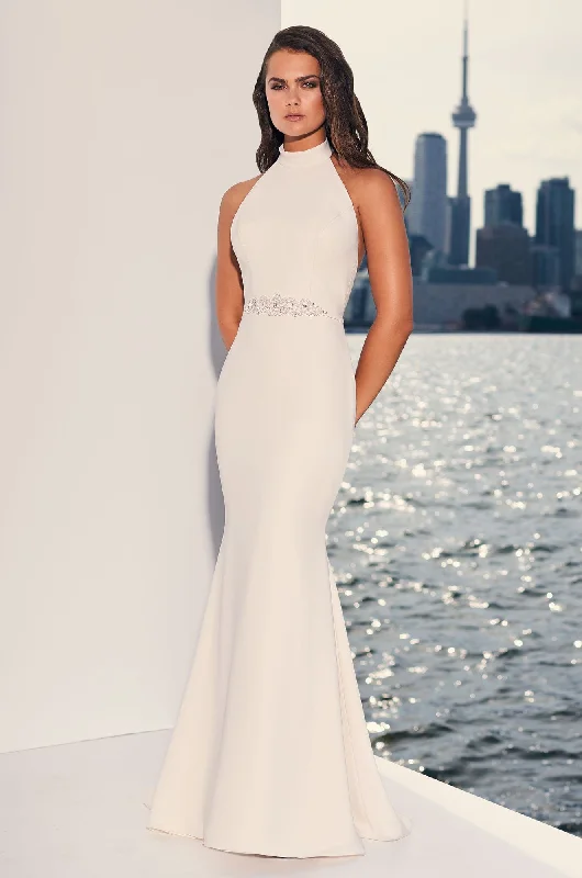 Wedding Dresses with Ruffled Hem and Bow at the Waist and Satin Ribbon and Embroidered Floral Patterns for a Sweet and Feminine LookPaloma Blanca 4841 - Size 12 Wedding Dresses with Ruffled Hem and Bow at the Waist and Satin Ribbon and Embroidered Floral Patterns for a Sweet and Feminine LookPaloma Blanca 4841 - Size 12