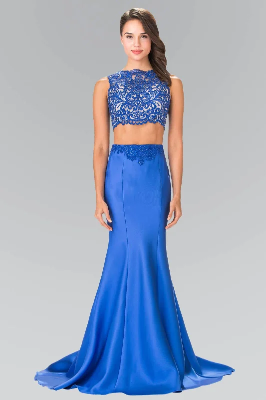 Party Dresses with Ruffled Sleeveless Top and Sequined Bodice and Tulle Skirt and Beaded Waistband for Ladies' Dramatic and Glamorous LookProm 2 Piece Trumpet Homecoming Evening Long Gown Party Dresses with Ruffled Sleeveless Top and Sequined Bodice and Tulle Skirt and Beaded Waistband for Ladies' Dramatic and Glamorous LookProm 2 Piece Trumpet Homecoming Evening Long Gown