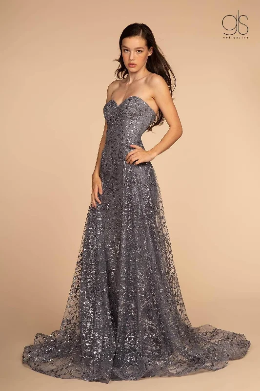 Party Dresses with Sheer Sleeve and Sequined Cuffs and Bow at the Waist and Embroidered Skirt for Ladies' Elegant and Intricate LookProm Long Strapless Beaded Evening Dress Party Dresses with Sheer Sleeve and Sequined Cuffs and Bow at the Waist and Embroidered Skirt for Ladies' Elegant and Intricate LookProm Long Strapless Beaded Evening Dress