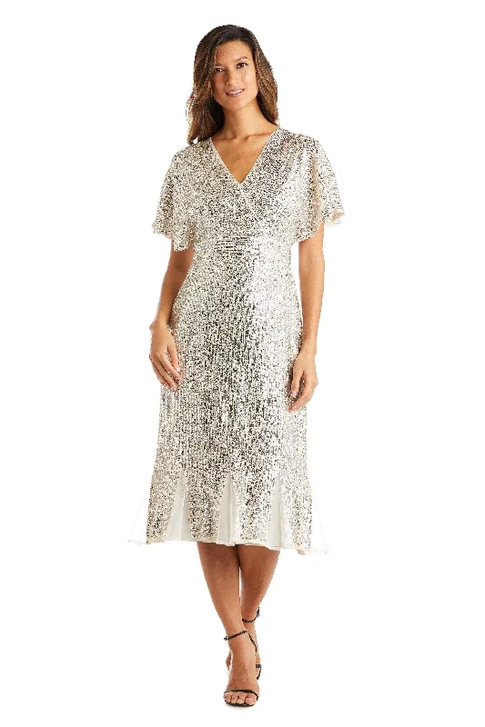 Party Dresses with Embroidered Tribal Patterns and Satin Sash for Ladies' Cultural and Stylish LookR&M Richards 5922 Mother Of The Bride Sequin Dress Party Dresses with Embroidered Tribal Patterns and Satin Sash for Ladies' Cultural and Stylish LookR&M Richards 5922 Mother Of The Bride Sequin Dress