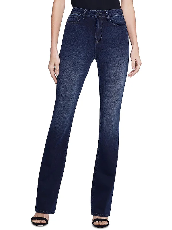 Denim jeans for a home improvement project to protect your legsSelma Womens High Rise Dark Wash Bootcut Jeans
