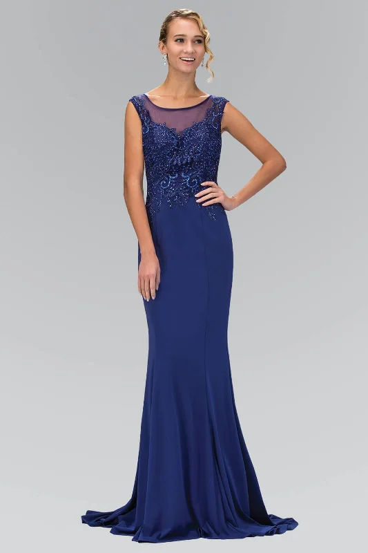 Puff Sleeve Party Dresses with Bell Bottom for Ladies' 80s Style PartySleeveless Rome Jersey Long Prom Dress Formal Puff Sleeve Party Dresses with Bell Bottom for Ladies' 80s Style PartySleeveless Rome Jersey Long Prom Dress Formal