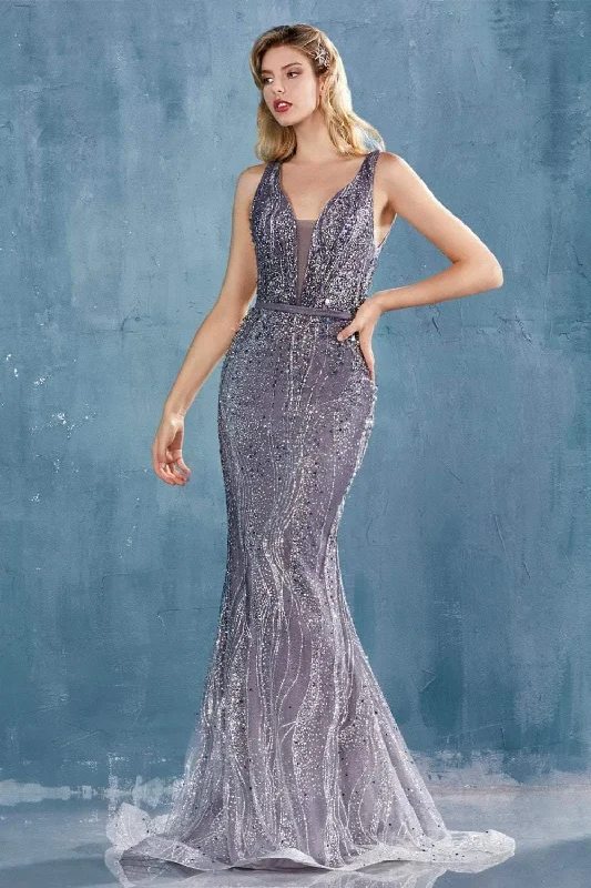 Plus Size Sequined Maxi Party Dresses for Curvy LadiesAndrea & Leo CDA0915 Sparkling Long Beaded Formal Dress Plus Size Sequined Maxi Party Dresses for Curvy LadiesAndrea & Leo CDA0915 Sparkling Long Beaded Formal Dress