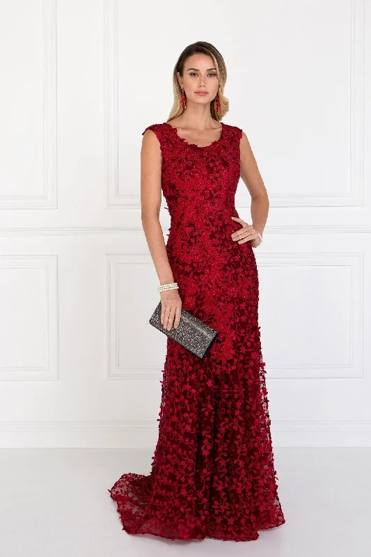 Party Dresses with High Neck and Embroidered Back for Ladies' Modest and Intricate LookTulle Mermaid Long Prom Dress Formal Party Dresses with High Neck and Embroidered Back for Ladies' Modest and Intricate LookTulle Mermaid Long Prom Dress Formal