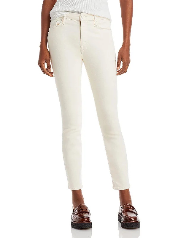 Denim jeans for a family gathering in a casual settingWomens High Rise Slimming Ankle Jeans