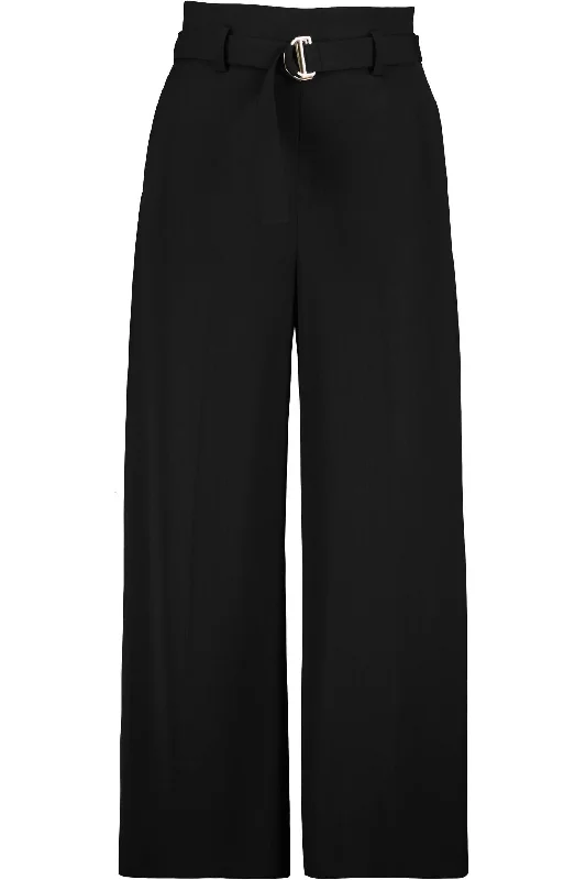 Cargo pants for women with multiple pocketsBohemian Rhapsody Dolan D-Ring Pants In Black