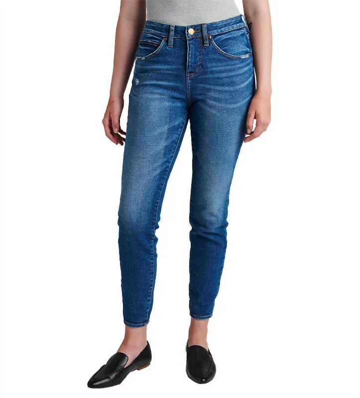 Lightweight jogger pants for women to runCecelia Mid Rise Skinny Jean In San Diego Blue