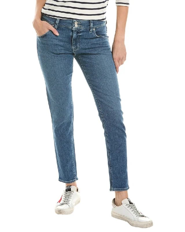 Solid color palazzo pants for women in bright huesHUDSON Jeans Collin Wonderwall Skinny Ankle Jean