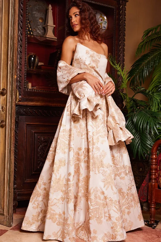 A Line Tulle Party Dresses for Ladies with Petite FiguresJovani 23625