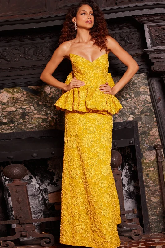 Party Dresses with Sequined Hearts and Satin and Lace Combination for Ladies' Valentine's Day Party RomanceJovani 23849 Party Dresses with Sequined Hearts and Satin and Lace Combination for Ladies' Valentine's Day Party RomanceJovani 23849