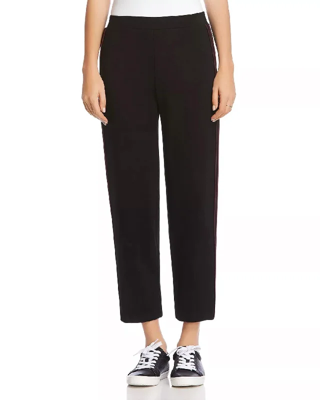 Metallic effect pants for women in a glamorous styleMarisa Pant In Black Fig