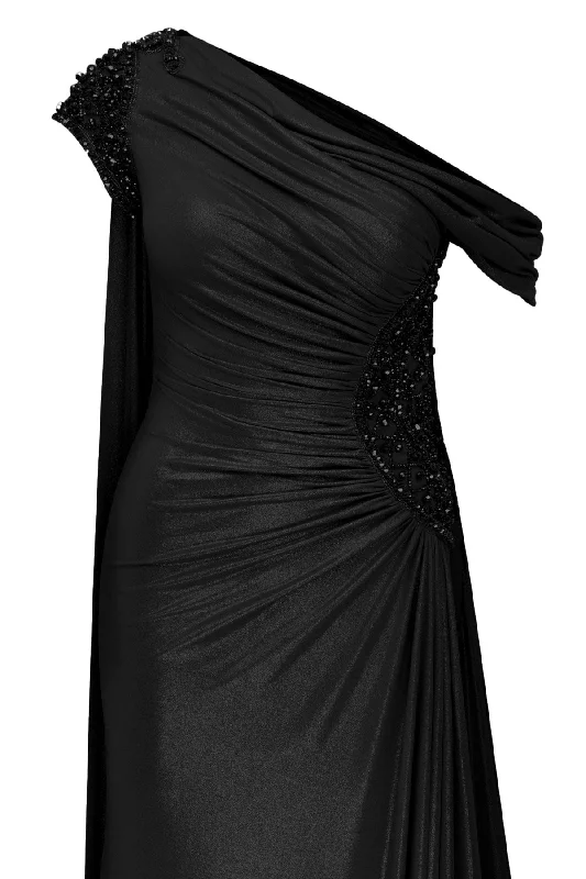 Wrap Style Party Dresses with Belt for Ladies' Comfortable and Stylish OutfitMNM Couture 2760