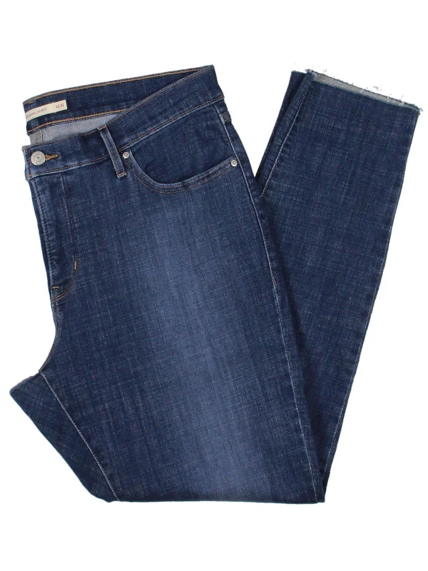Polyester blend pants for women in durabilityPlus Womens Denim Shaping Skinny Jeans