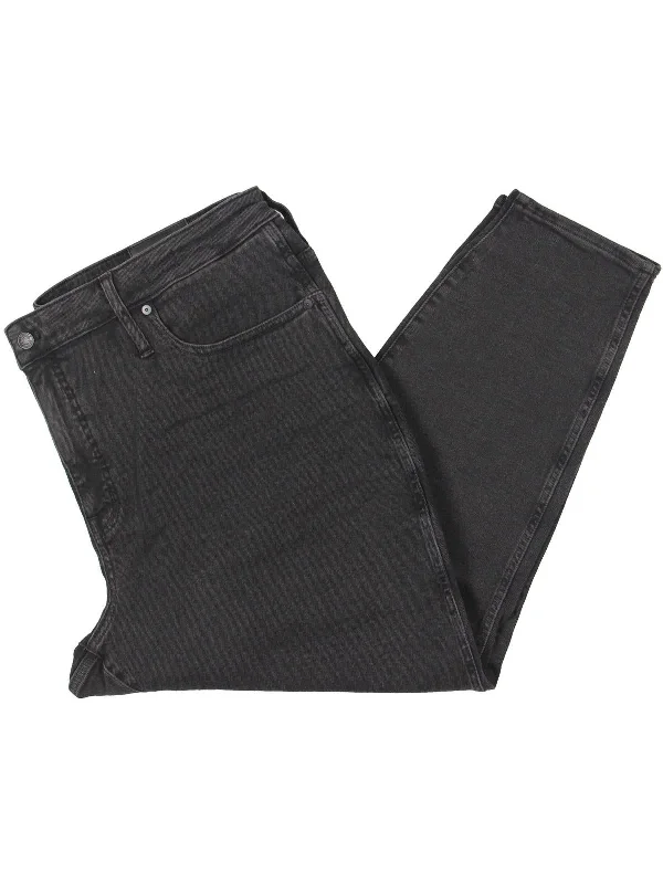 Tartan plaid wide leg pants for women in a vintage and trendy stylePlus Womens HIgh-Rise Stretch Skinny Jeans