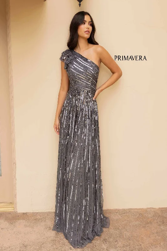 Party Dresses with Ruffled Hem and Bow at the Waist and Satin Ribbon for Ladies' Sweet and Feminine LookPrimavera 12009 Party Dresses with Ruffled Hem and Bow at the Waist and Satin Ribbon for Ladies' Sweet and Feminine LookPrimavera 12009