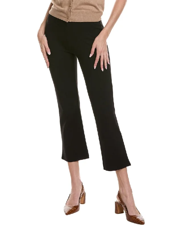 Button - fly pants for women in denimT Tahari Ponte Ankle Flare Pant