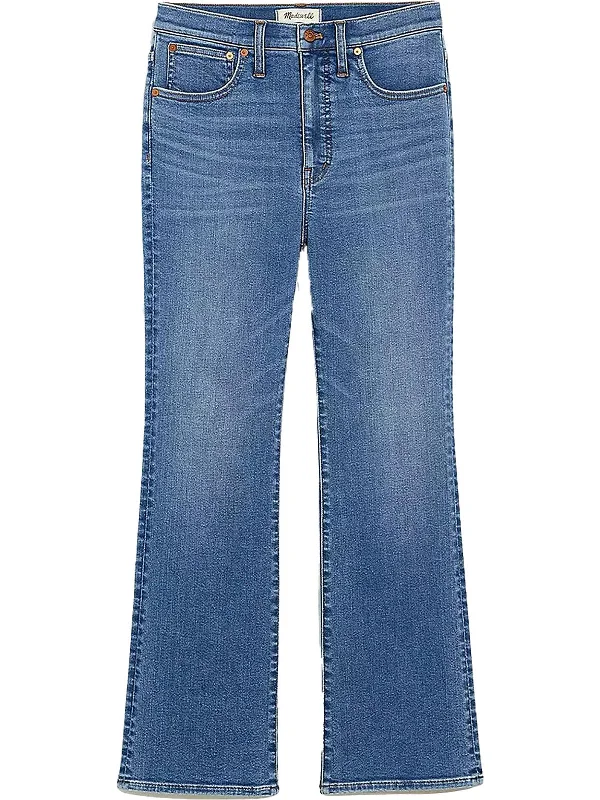 Plaid cigarette pants for women in a classic - trendy styleWomens Tencel Cali Demi Bootcut Jeans