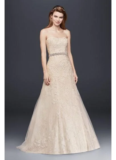 Wedding Dresses with Embroidered Floral Patterns and Tassel Hem and Sequined Bodice and Satin Sash for a Bohemian and Glamorous LookDavid's Bridal Jewel WG3755 Wedding Dresses with Embroidered Floral Patterns and Tassel Hem and Sequined Bodice and Satin Sash for a Bohemian and Glamorous LookDavid's Bridal Jewel WG3755