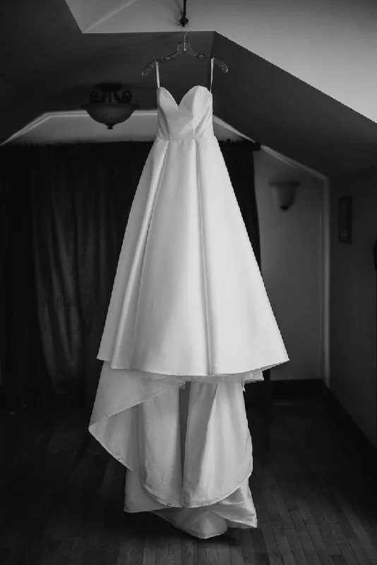 Wedding Dresses with Beaded Waistbands and Tiered Skirts and Lace Overlay for a Glamorous and Feminine LookEssense of Australia D1875 Wedding Dresses with Beaded Waistbands and Tiered Skirts and Lace Overlay for a Glamorous and Feminine LookEssense of Australia D1875