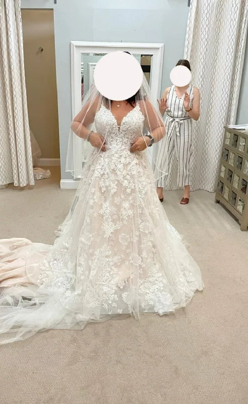 Wedding Dresses with Ruffled Sleeves and High Neck and Belt for a Dramatic and Elegant LookEssense of Australia D3157 Wedding Dresses with Ruffled Sleeves and High Neck and Belt for a Dramatic and Elegant LookEssense of Australia D3157