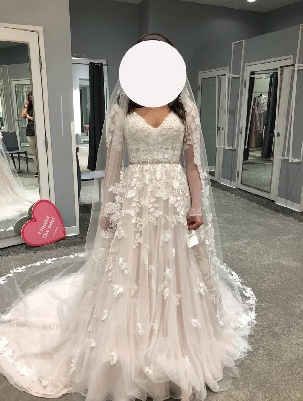 Tube Wedding Dresses with Beaded Waistband for a Simple and Chic StyleGalina SWG820 Tube Wedding Dresses with Beaded Waistband for a Simple and Chic StyleGalina SWG820