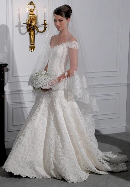Wedding Dresses with Sequined Stripes and Sheer Back and Embroidered Birds and Belt for a Bold and Nature Inspired LookRomona Keveza Kona-Alencon Lace Wedding Dresses with Sequined Stripes and Sheer Back and Embroidered Birds and Belt for a Bold and Nature Inspired LookRomona Keveza Kona-Alencon Lace