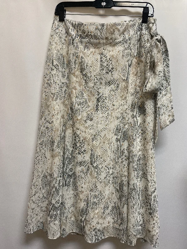 Maxi skirts with a drawstring waistSkirt Midi By Chicos  Size: 6petite