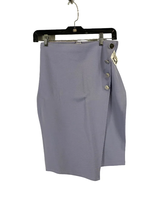 Denim skirts with a studded trimSkirt Midi By Revamped  Size: S