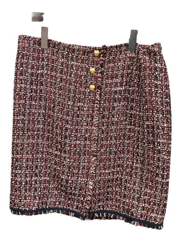 Ruffled skirts in a paisley patternSkirt Midi By Talbots  Size: Petite   Xl
