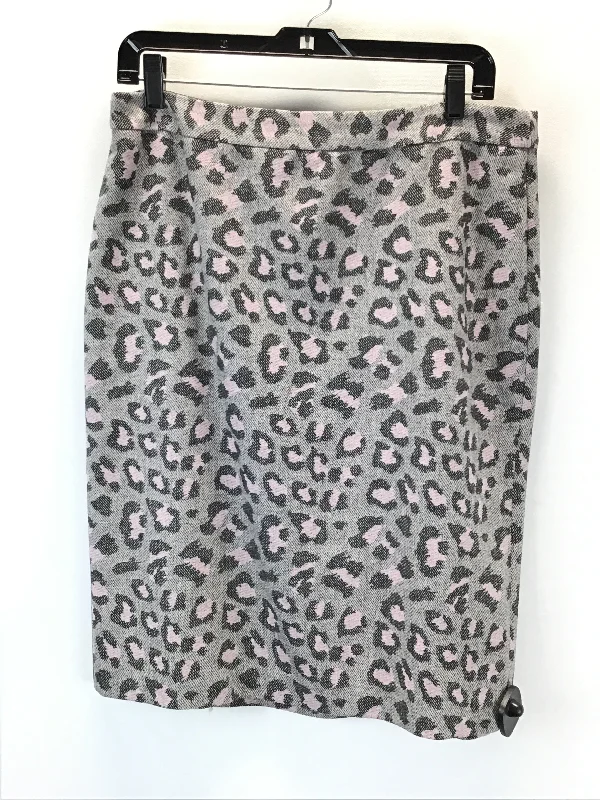 Leather skirts with a fringe detailSkirt Mini & Short By Talbots  Size: 12petite
