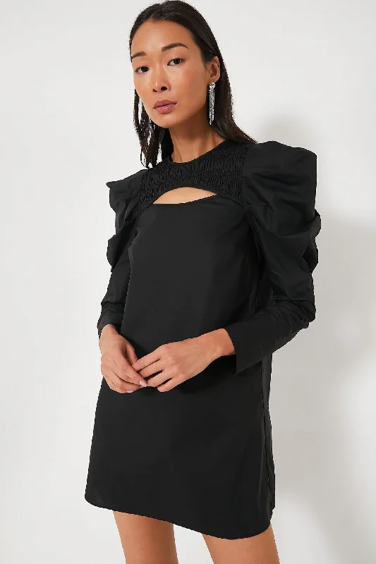 Breathable Chiffon Maxi Dresses for Hot DaysBlack Keyhole Beckett Mini Dress