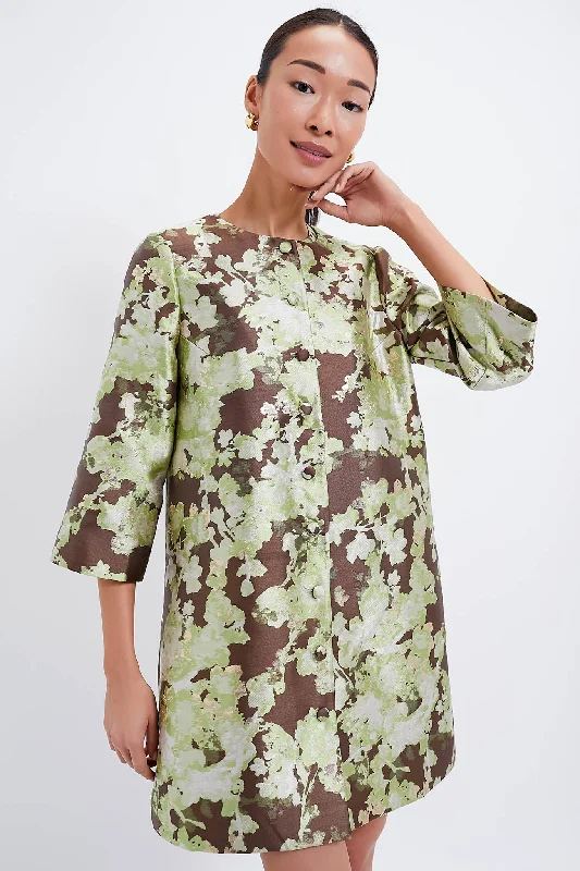 Maxi Dresses for Christmas PartiesEllesmere Jacquard Millie Coat Dress