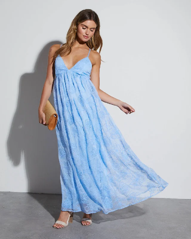 Versatile Gray Maxi Dresses for Any OccasionGood Times Chiffon Floral Maxi Dress