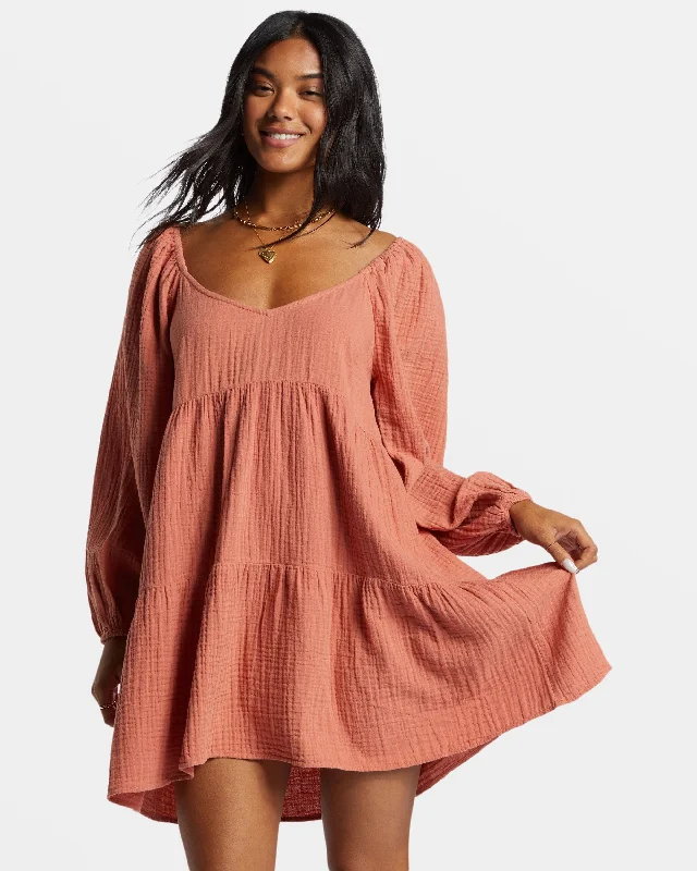 Maxi Dresses for Engagement PartiesLost Days Moon Mini Dress - Kiss The Earth
