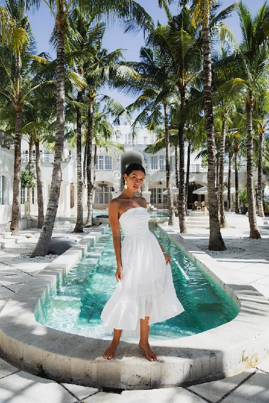 Maxi Dresses for Mother's Day CelebrationsLove In The Summer Maxi Dress White
