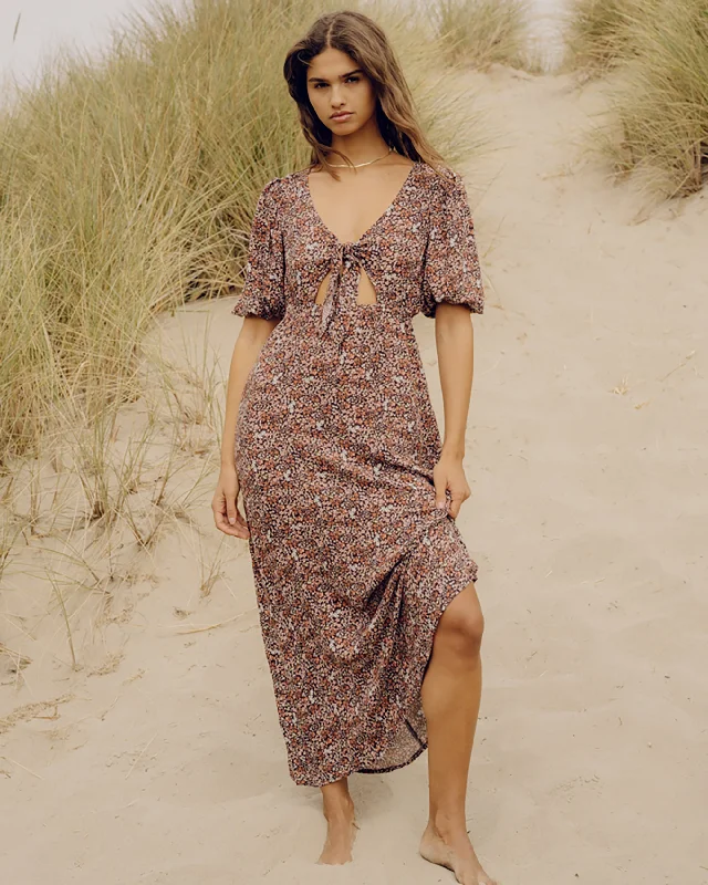 Long - Sleeved Maxi Dresses for Autumn and WinterNight Fall Maxi Dress - Black Sands