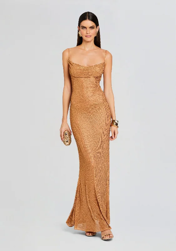 Fluffy Fleece Maxi Dresses for Warmth in WinterShilo Embellished Silk Dress