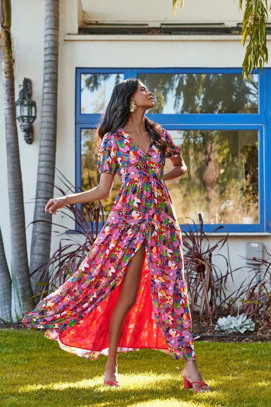 Maxi Dresses for Office - Appropriate Summer PartiesSweet Soul Monaco Tiered Maxi Dress