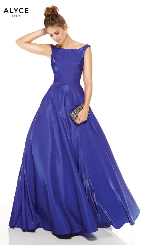 Maxi Dresses with Rhinestone Embellishments for a Glitzy LookThe Secret Dress by Alyce Dress 1524