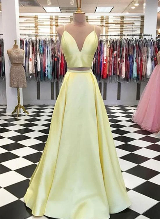 Party Dresses with Lace and Tulle Combo and Bow Accents for Ladies' Fairy Tale LookA-Line Two Pieces Long Prom Dress,V-neck Prom Dresses Party Dresses with Lace and Tulle Combo and Bow Accents for Ladies' Fairy Tale LookA-Line Two Pieces Long Prom Dress,V-neck Prom Dresses